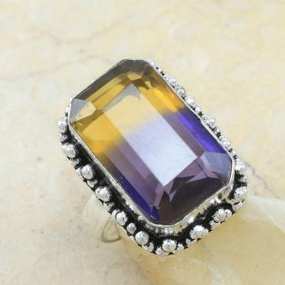 Ame 538a bague t62 ametrine achat vente bijou monture argent 925