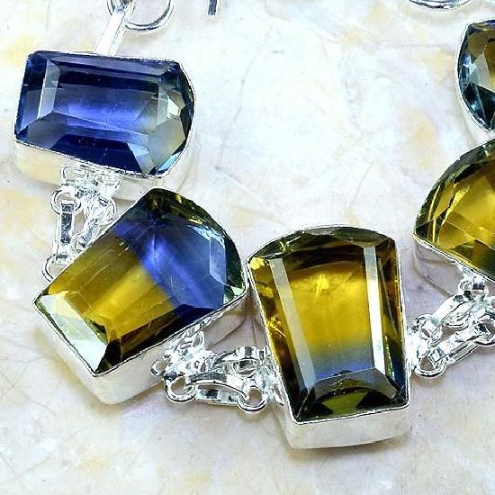 Ame 727b bracelet ametrine bolivie achat vente bijou monture argent 925