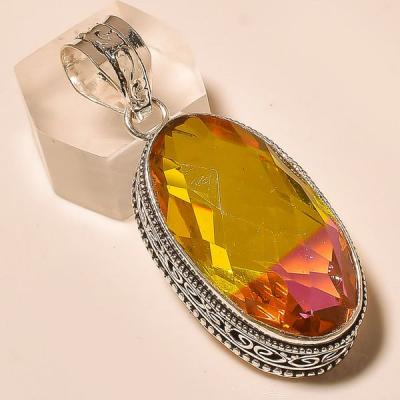 Ame 764a pendentif pendant ametrine tourmaline achat vente bijou monture argent 925