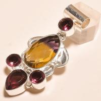 Ame 767b pendentif pendant ametrine amethyste achat vente bijou monture argent 925