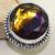 Ame 795b bague t55 ametrine amethyste citrine achat vente bijou monture argent 925