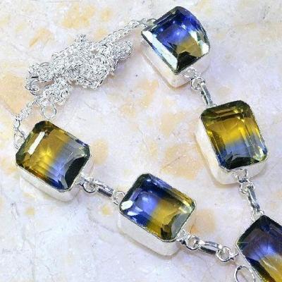 Ame 826a collier sautoir parure ametrine bolivie achat vente bijou monture argent 925