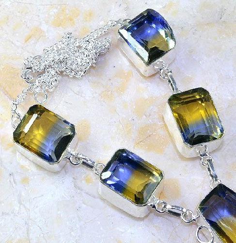 Ame 826c collier sautoir parure ametrine bolivie achat vente bijou monture argent 925