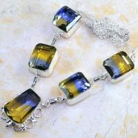 Ame 826d collier sautoir parure ametrine bolivie achat vente bijou monture argent 925