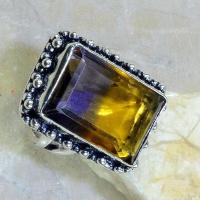 Ame 833a bague t57 ametrine achat vente bijou argent 925