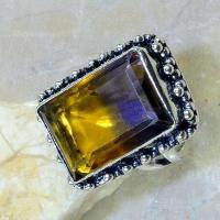 Ame 833b bague t57 ametrine achat vente bijou argent 925