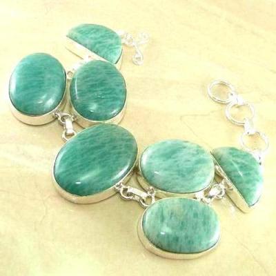 Amz 001a bracelet amazonite 53gr achat vente bijou argent 925