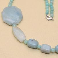 Amz 016d collier parure sautoir amazonite achat vente bijou argent 925