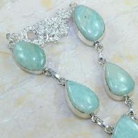 Amz 023c collier parure sautoir amazonite achat vente bijou argent 925