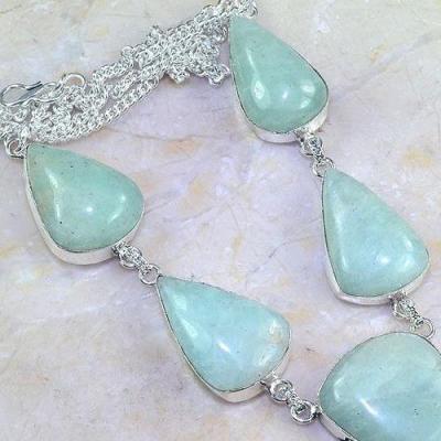 Amz 046a collier parure sautoir amazonite peridot achat vente bijou argent 925