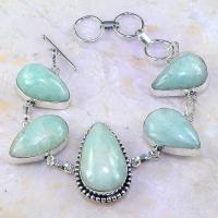 Amz 047a bracelet amazonite achat vente bijou lithotherapie argent 925