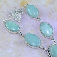 Amz 064c collier parure sautoir amazonite achat vente bijou argent 925