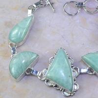 Amz 066b bracelet amazonite achat vente bijou ethnique historique argent 925