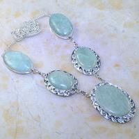 Amz 071a collier parure sautoir amazonite achat vente bijou argent 925