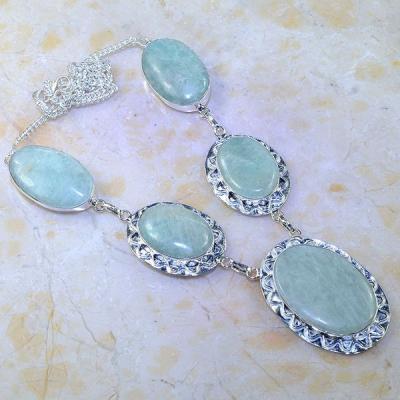 Amz 071a collier parure sautoir amazonite achat vente bijou argent 925