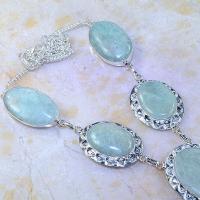 Amz 071c collier parure sautoir amazonite achat vente bijou argent 925