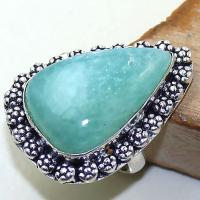 Amz 086a bague t56 amazonite achat vente bijou ethnique historique argent 925