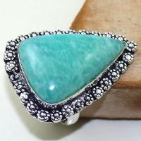 Amz 087a bague t67 amazonite achat vente bijou ethnique historique argent 925