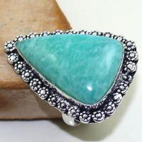 Amz 087b bague t67 amazonite achat vente bijou ethnique historique argent 925