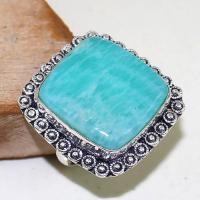 Amz 092b bague t64 amazonite achat vente bijou ethnique historique argent 925