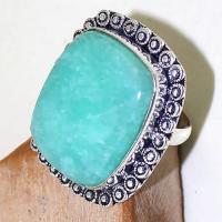 Amz 096c bague t63 amazonite achat vente bijou ethnique historique argent 925