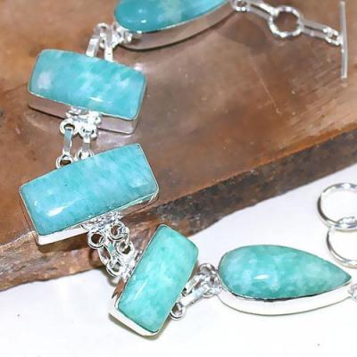 Amz 100c bracelet amazonite achat vente bijou ethnique historique argent 925