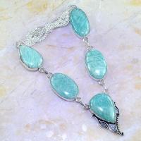 Amz 111a collier parure sautoir amazonite achat vente bijou argent 925