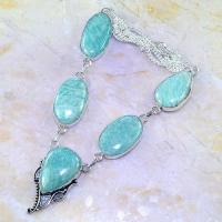 Amz 111d collier parure sautoir amazonite achat vente bijou argent 925