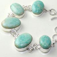 Amz 144b bracelet baroque amazonite 34gr achat vente bijou monture argent 925