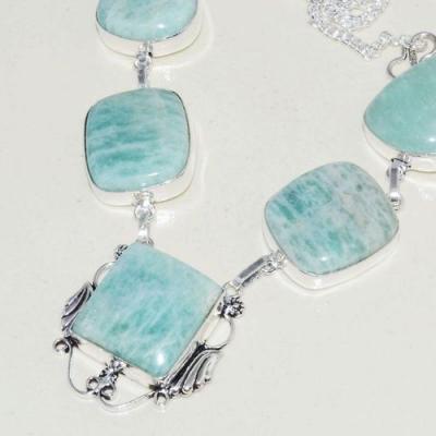 Amz 145b collier parure sautoir 50gr baroque amazonite grenat achat bijou argent 925