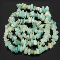 Amz 150a collier sautoir 90 mm perles amazonite freeform polies 9 12mm achat vente