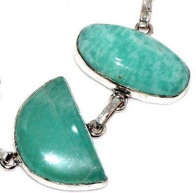 Amz 198c bracelet 5xamazonite 15x20mm 23gr achat vente bijou argent 925