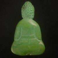 Bdh 002 figurine statue bouddha jade vert 50gr 60x48x18mm bouddhisme esoterique 5 