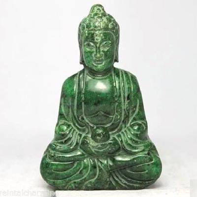 Bdh 003a bouddha sculpture malachite 60x40mm achat vente objet esoterique religieux ethnique
