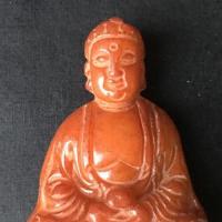 Bdh 005d bouddha sculpture jaspe miel 55x43x17mm achat vente objet esoterique religieux ethnique