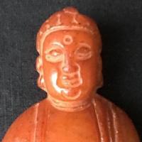 Bdh 005e bouddha sculpture jaspe miel 55x43x17mm achat vente objet esoterique religieux ethnique