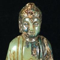 Bdh 007c bouddha sculpture jade prehnite achat vente objets bouddhisme esoterique