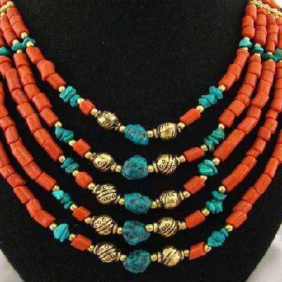 Bijou collier parure egyptienne