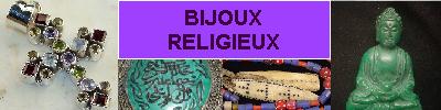 Bijoux et Objets RELIGIEUX - en argent 925 avec pierre AMAZONITE - achat et  vente - bagues, colliers, bracelets, parures, boucl