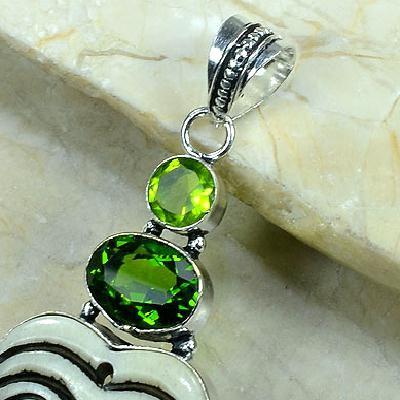 Per 218a pendant pendentif peridot jade bouddha taille argent 925 achat vente bijoux