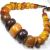 Collier africain afrique ambre ethnique