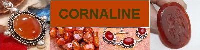 Bijoux en argent 925 avec pierre CORNALINE - achat et  vente - bagues, colliers, bracelets, parures, boucles oreilles, pendentif