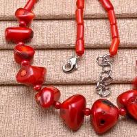 Cr 0416b collier 75gr parure sautoir corail rouge achat vente bijoux ethniques