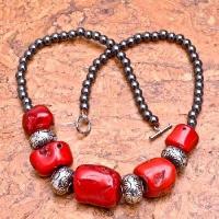 Cr 0422a collier 90gr parure sautoir corail rouge achat vente bijoux ethniques