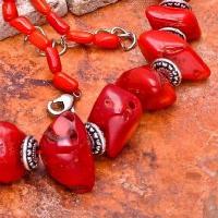 Cr 0423e collier 90gr parure sautoir corail rouge achat vente bijoux ethniques