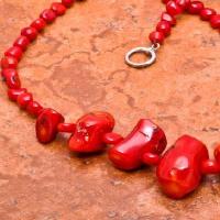 Cr 0427b collier parure sautoir corail rouge 50gr achat vente bijoux ethniques