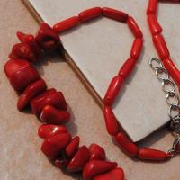 Cr 0429ac collier parure sautoir corail rouge achat vente bijoux ethniques