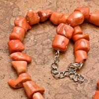 Cr 0439d collier parure sautoir corail rose 110gr achat vente bijoux ethniques