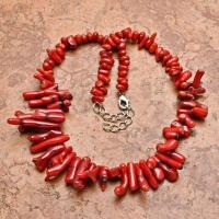 Cr 0443a collier 84gr sautoir parure corail rouge achat vente bijoux ethniques