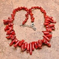 Cr 0443b collier 84gr sautoir parure corail rouge achat vente bijoux ethniques